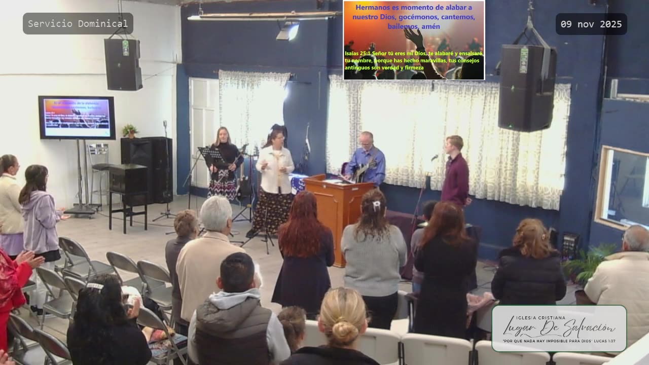 Servicio dominical 20251109