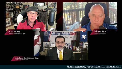 Scott McKay,Ricardo Bosi and MYSELF THE DARK EMPIRE IS FALLING TO BE REPLACED BY WE THE PEOPLE.