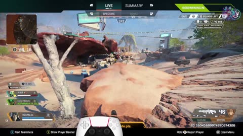 Watch me DIE LEVEL 35 | Raw Gameplay with Controller Layout | APEX LEGENDS #010