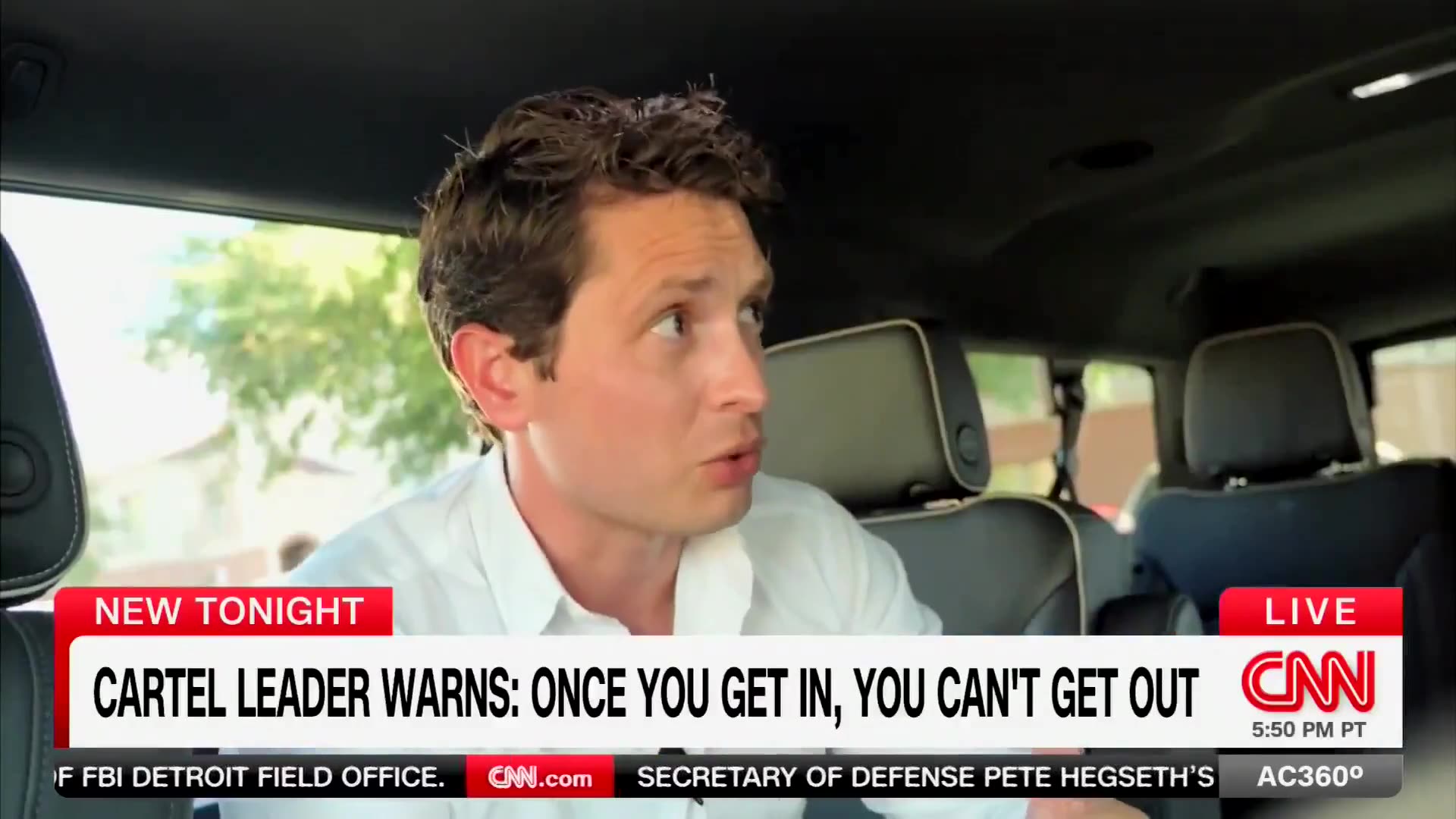 Cartel Member Tells CNN Trump Has Made His Criminal Activity More Difficult