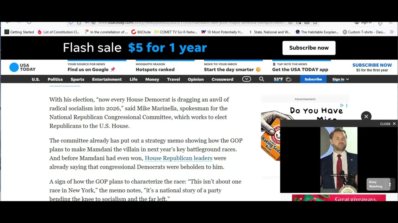 The US media celebrates the victory of communists and leftists in 2025 election