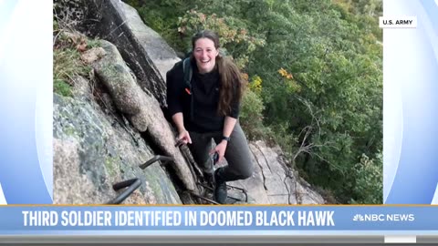 Third soldier identified in deadly midair collision over Potomac