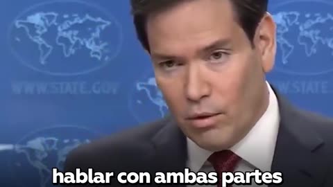 Rubio: Solo hay una nación en la Tierra que puede dialogar con Rusia y Ucrania