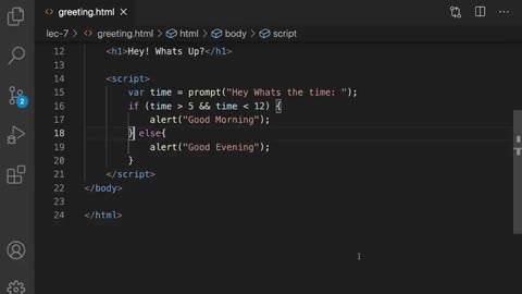 38 Javascript _ Lecture 9 _ 10 combined _ If else and switch statements _ Web Development Course