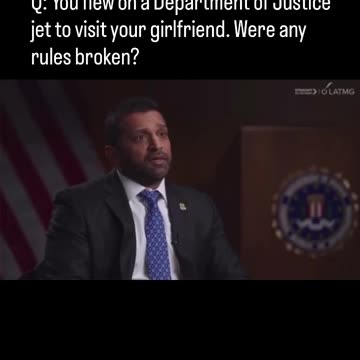 Kash Patel Says He Broke No Rules Concerning Government Jet Flights To See Girlfriend