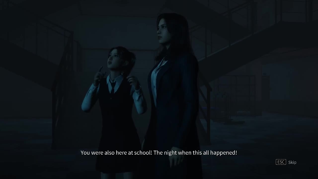 white day 2 blackout route complete story all dialogue/cutscenes