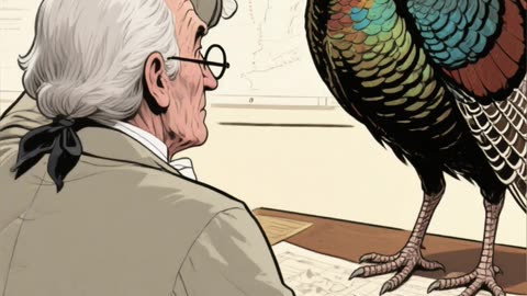 Gobbles, the American turkey who saved America.