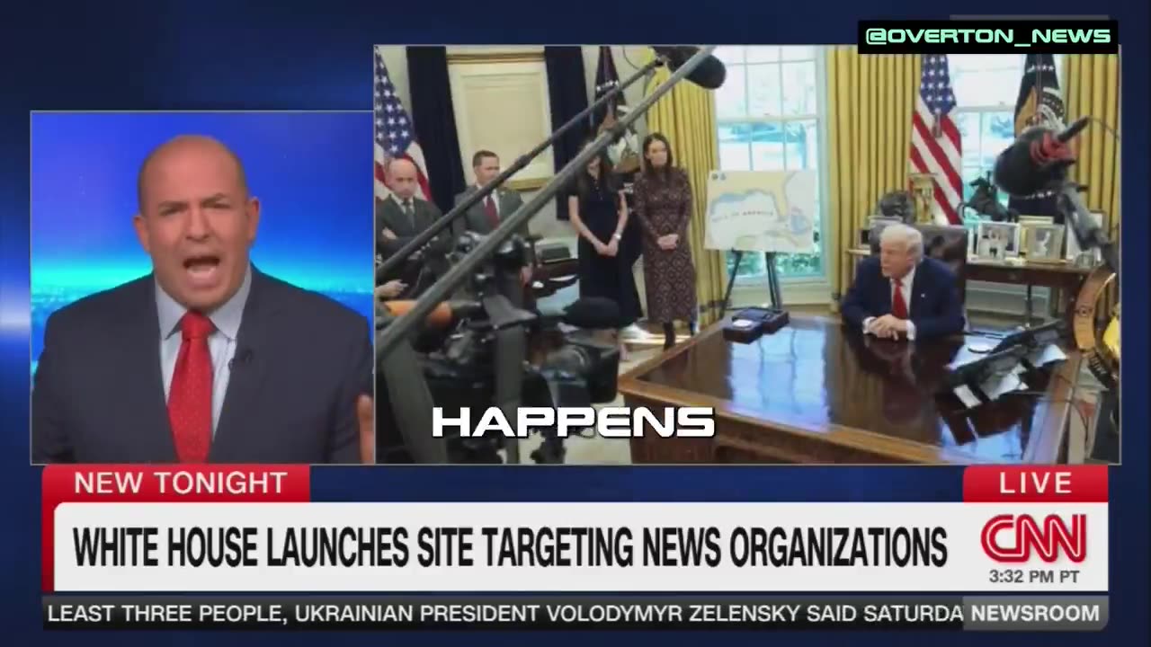 CNN is already frantic over the Trump administration’s new webpage exposing media bias.