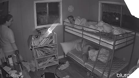 Kid Dents Head Jumping Into Bunkbed