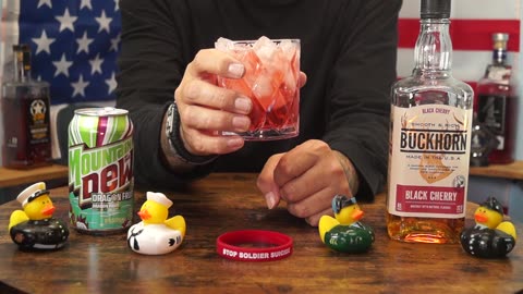 Gerald McLain - Buckhorn Black Cherry Whiskey & Mtn Dew Dragon Fruit Soda