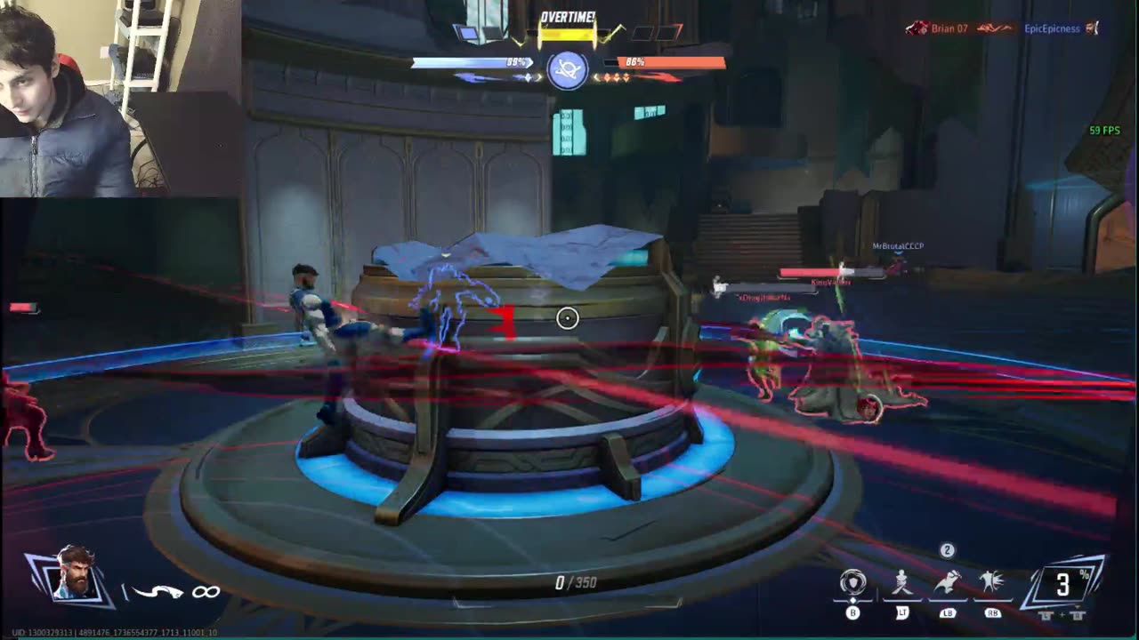 Marvel Rivals Online Match #110 Part #2 On The PC While Playing As Mister Fantastic