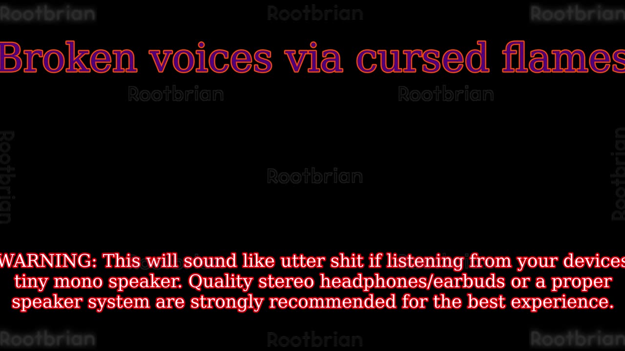 Broken voices via cursed flames (Soundtrack)