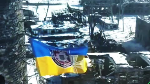 Ukrainians Raise Flag Over Central Toretsk After Year-Long Battle for Largest City of Border Regions