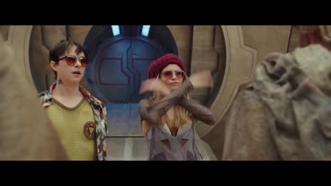 Cara Delevingne as Laureline say hello in Luc Bessons Valerian