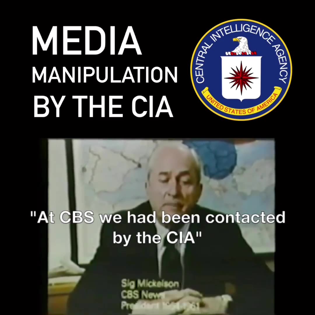 MEDIA MANIPULATION BY THE CIA