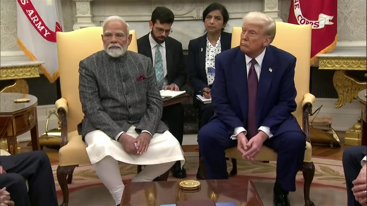 Trump and Modi Discuss Trade and Defense in Washington Meeting