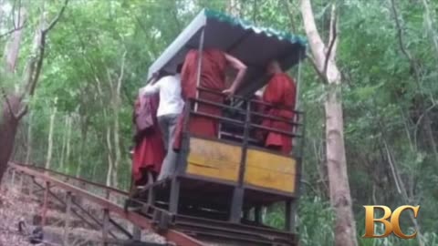 7 Buddhist monks killed in Sri Lanka monastery cable cart accident