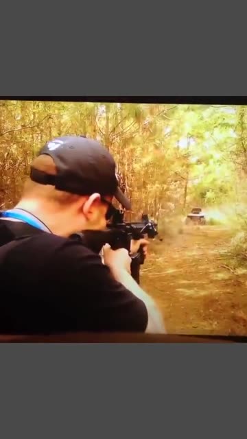 lost his leg in the process.