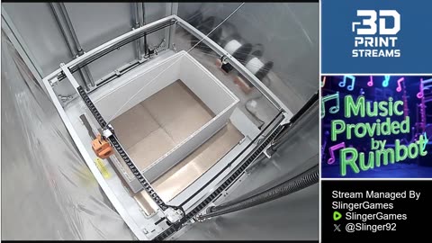 LIVE Large Format 3D Print - 10/09/2025