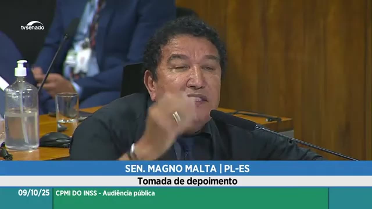Presidente do Sindicato dos Aposentados fala à CPMI do INSS (Parte 2) - 09-10-2025