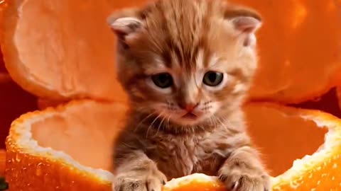 Santra World Ki Billi 🍊🐱