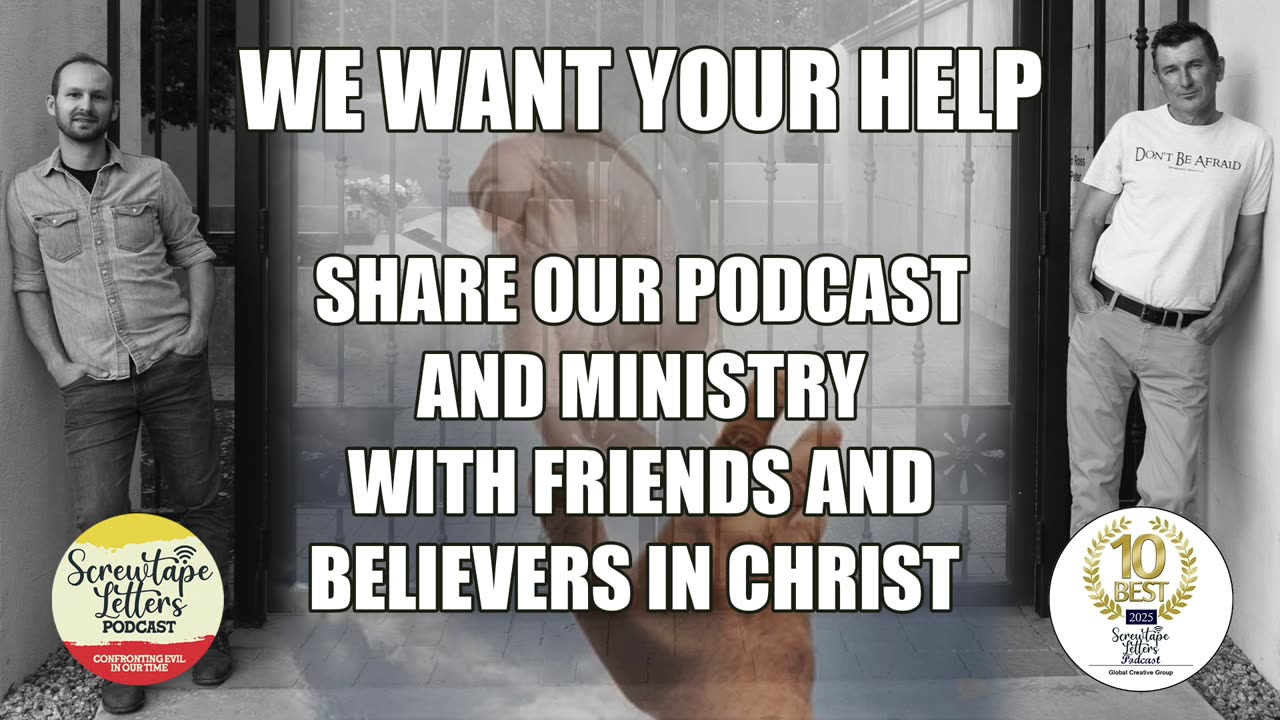 We want your help - Share our Ministry with Friends and Believers in Christ