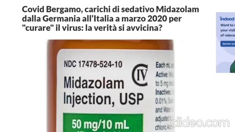 #“PERCHÈ TANTO MIDAZOLAM PER FRONTEGGIARE LA PSICO PANDEMÒNIA?!... INOLTRE QUALCHE GIORNO FA -MA CERTO È SOLO UN CASO- LA TOSCANA HA APPROVATO UNA LEGGE SULL'EUTANASIA, PER CUI SI USA PROPRIO IL MIDAZOLAM!!”👿👿 #SATANISTI PAGLIACCI!!🤡