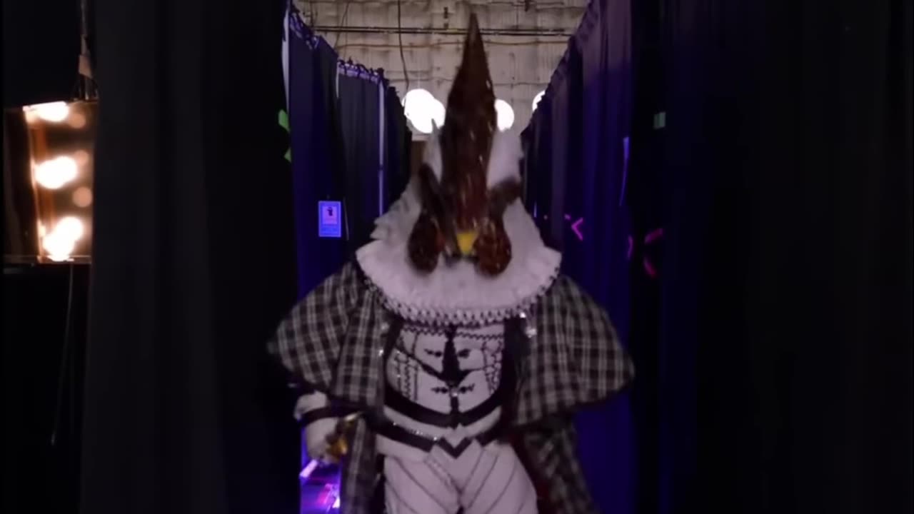 Mask singer Rooster ALL scenes