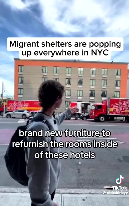 Migrants LIVING FOR FREE - FREE EVERYTHING in NEW YORK