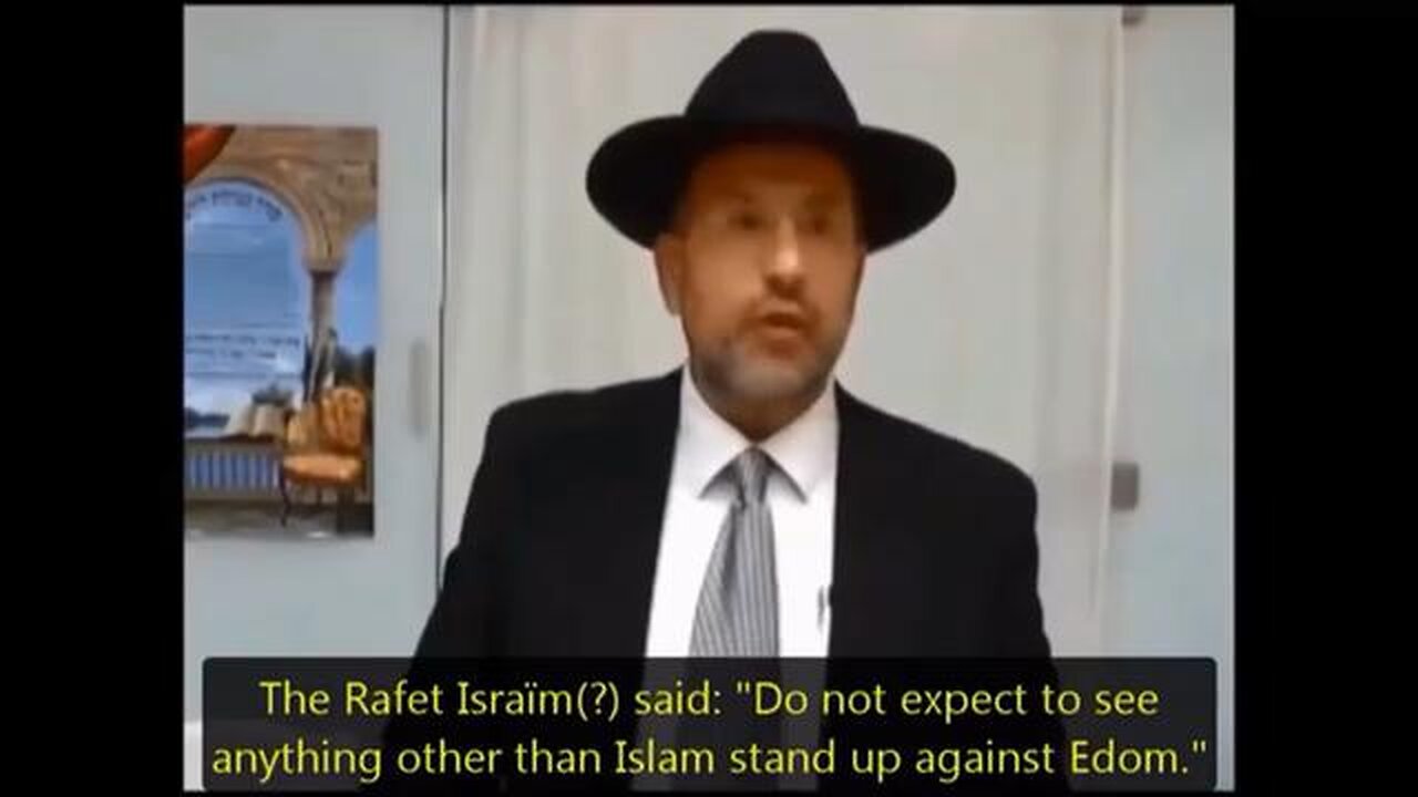 Rabbi Explains How Islamic Invasion Of the West Is Good For The Jews