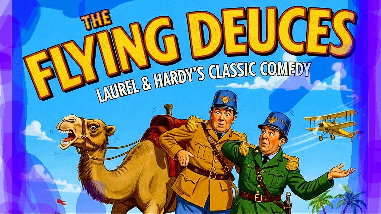 The Flying Deuces (1939) – Laurel & Hardy's Classic Comedy | Madcap Adventures in the Foreign Legion