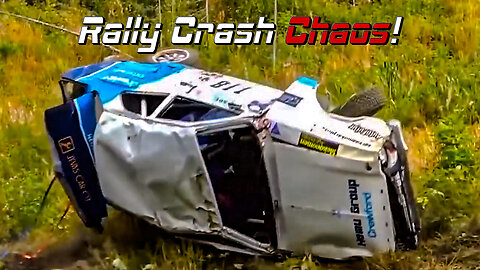 Rally Drivers Losing Control at Full Speed – Brutal Crashes & Rally Fails!