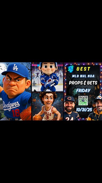 ⚾️ BEST MLB PICKS GAME 6 DODGERS vs TORONTO | NBA PROPS | NHL PICKS| PRIZEPICKS TODAY |FRIDAY 10/31