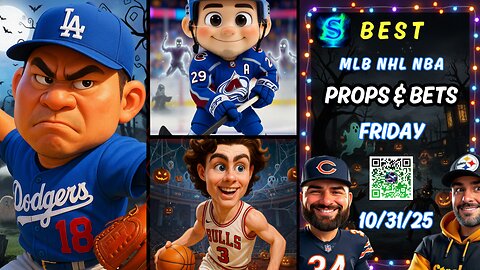 ⚾️ BEST MLB PICKS GAME 6 DODGERS vs TORONTO | NBA PROPS | NHL PICKS| PRIZEPICKS TODAY |FRIDAY 10/31