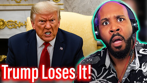 WHOA! Trump ABSOLUTELY LOSES IT On A Reporter Asking About Epstein