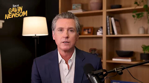 Governor Smarmy Newsom Trying To Become An Influencer While L.A. Remains An Ash Heap