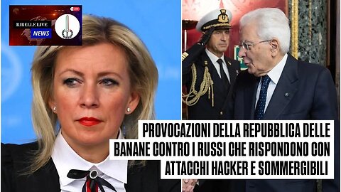 PROVOCAZIONI DELLA R3PUBBLICA DELLE BANANE CONTRO I RUSSI CHE RISPONDONO CON ATTACCHI HACKER