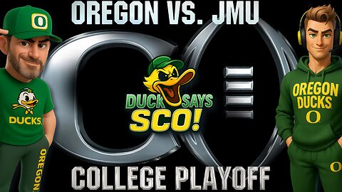 The Duck says SCO! - Oregon Ducks vs James Madison University - with KC Day and Big WIlly Styles