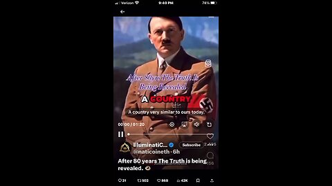 After 80 years The Truth is being revealed. 👁️