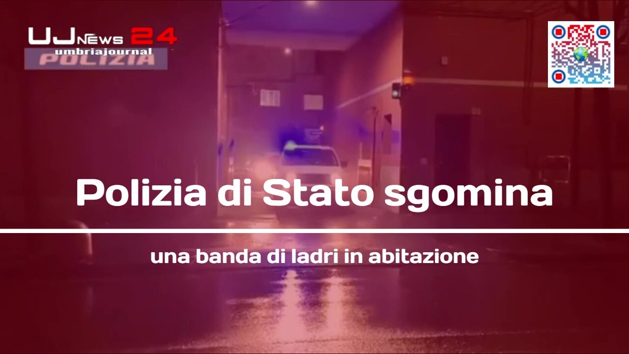 Polizia di Stato sgomina una banda di ladri in abitazione