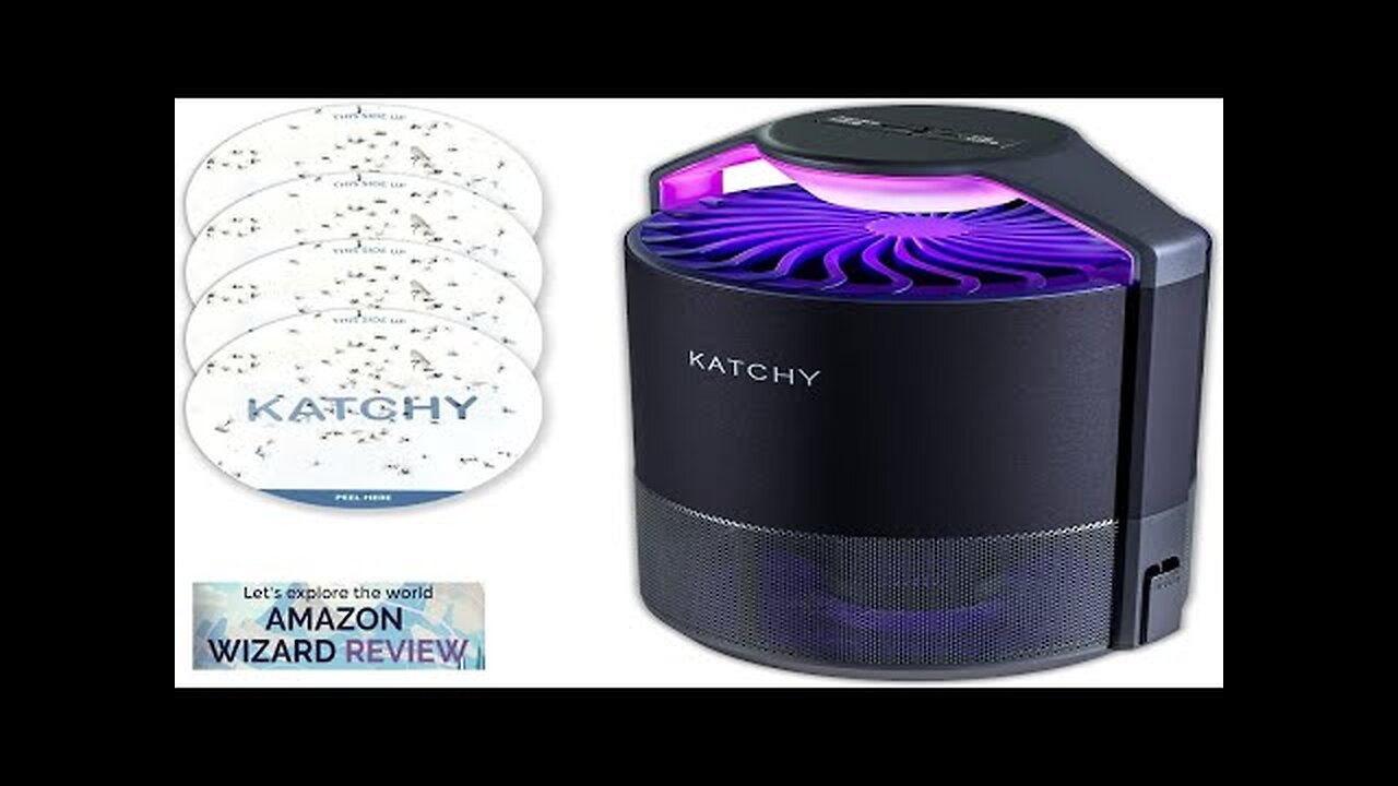 KATCHY Indoor Insect Trap Catcher & Killer for Mosquitos Gnats Moths Review