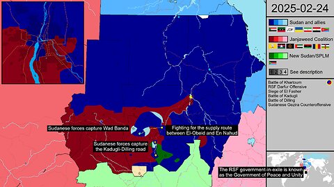 18: Sudan breaks the Siege of El-Obeid - RSF-SPLM alliance forming