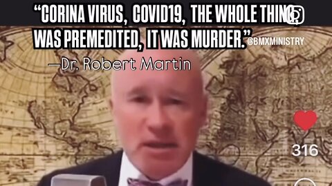 Dr. Robert Martin speaks very clearly with all the facts on the table.