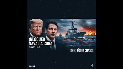 CUBA. Bloqueo Naval a Cuba: El Plan de Trump y Rubio para Tumbar al Régimen.
