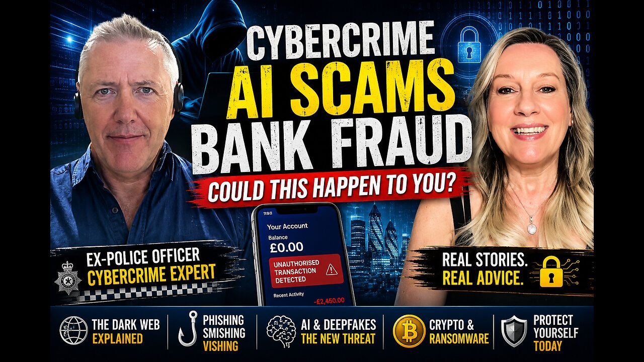 IS YOUR BANK ACCOUNT SAFE? EX-POLICE EXPERT REVEALS HOW SCAMMERS STEAL YOUR MONEY….