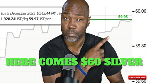 Silver SHOT Through $60oz & Climbing! (RTD News Update)