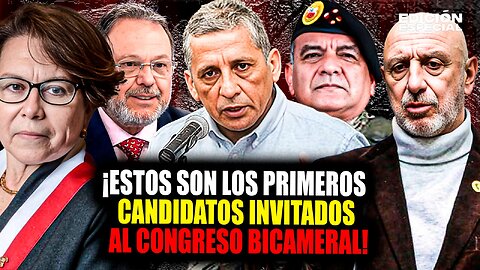 #EnVivo Elecciones 2026: los primeros candidatos invitados al congreso bicameral