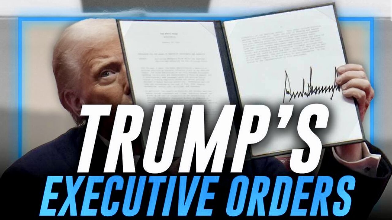 Alex Jones Breaks Down Some Of President Trump's Most Important Executive Orders/Actions Now Demolishing The Deep State In Real Time!