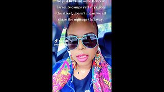 HEBREW ISRAELITES YELLING & REBUKING IN THE STREET IS BIBLICAL!!