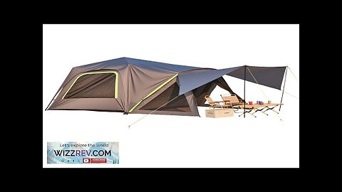 SUV Camping Tent Outdoor SUV Tent with Awning Waterproof for 5-8 Person Review